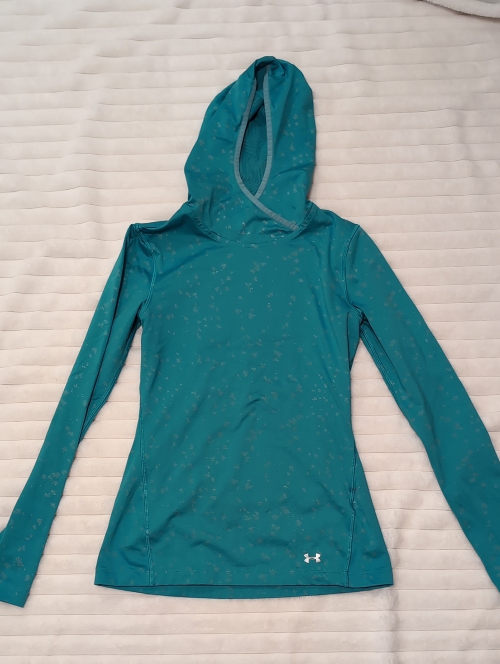 Under Armour Women's Teal Hoodie Slim Fit